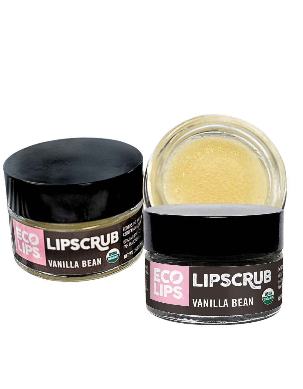 Lip Scrub 0.5oz, Vanilla Bean, convertible display, 6 ct