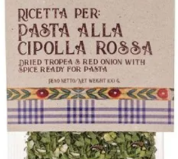 Traditional Tropea Red Onion Pasta Sauce Seasoning