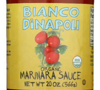Bianco DiNapoli Organic Marinara Pasta Sauce 20oz