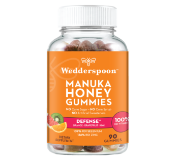 Wedderspoon Manuka Honey Immunity Gummies Citrus 90ct