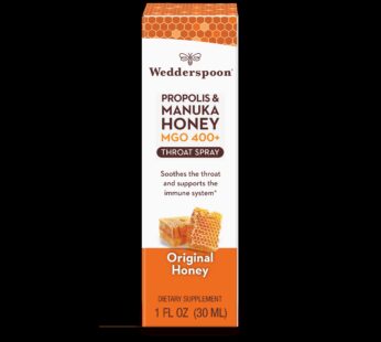 Wedderspoon Propolis and Manuka Honey Throat Spray