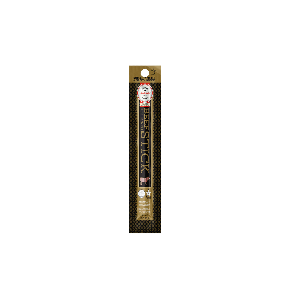 Aufschnitt Meats-Beef Sticks, Black Pepper 1oz