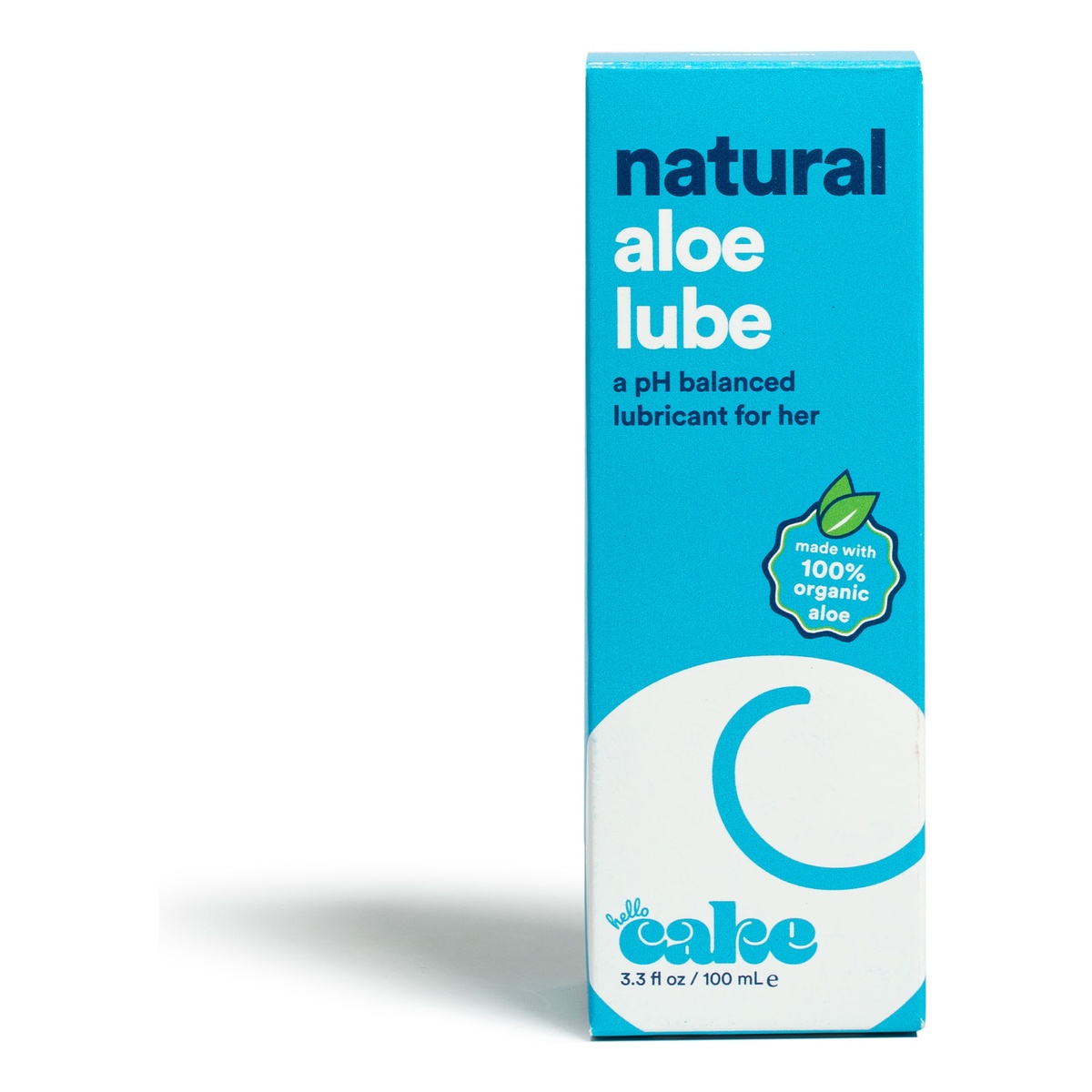 Hello Cake-Lube, Natural Aloe Lube 100mL, Pack Size 1