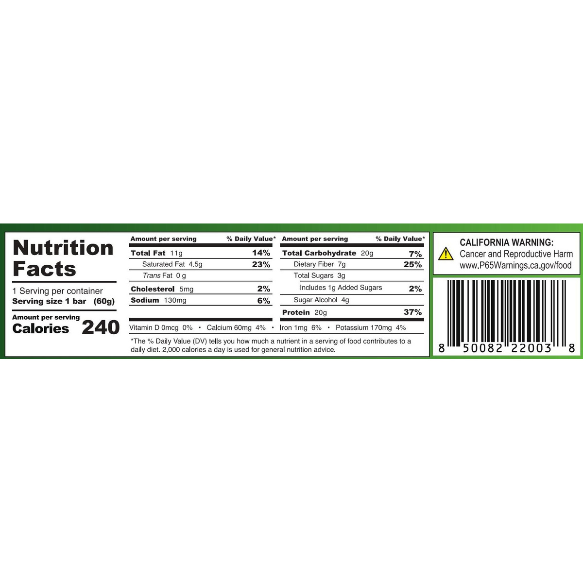 Linear Bar, Sweet Pecan Tortoise 2.12oz Pack Size 12 - Image 3
